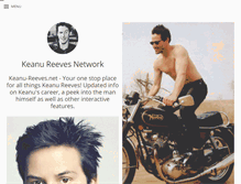 Tablet Screenshot of keanu-reeves.net